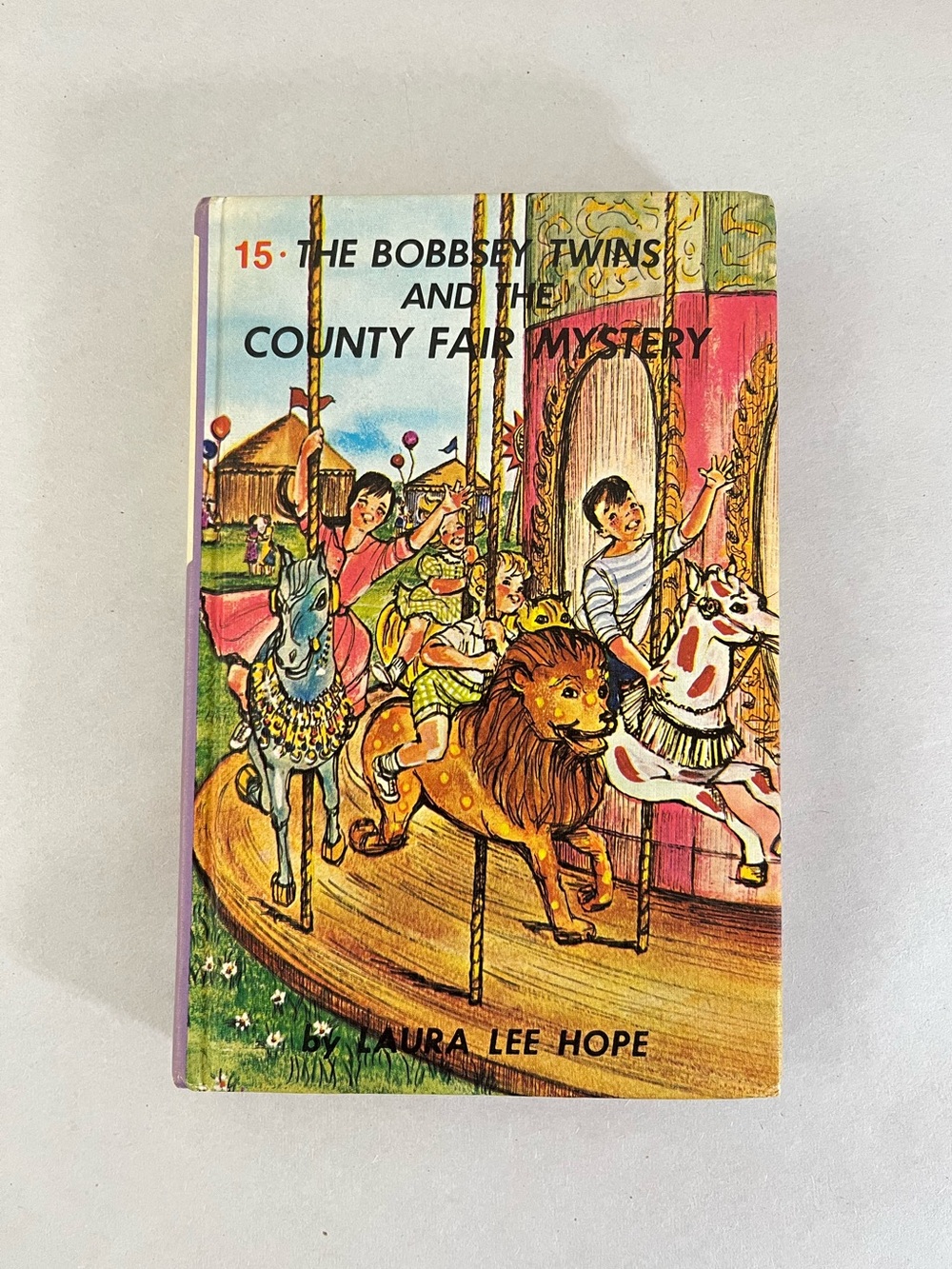 Vintage 1960 The Bobbsey Twins and The County Fair Mystery